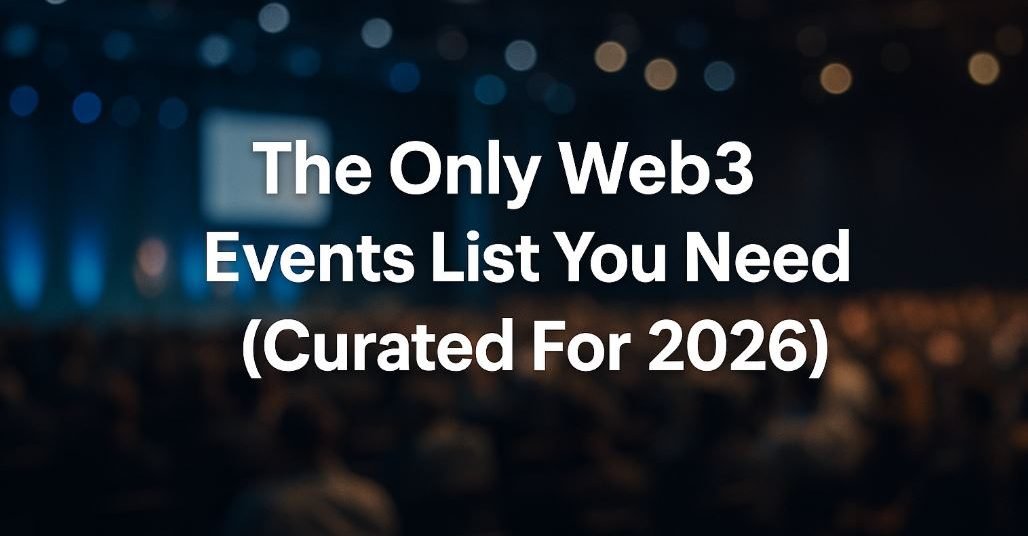 web3 events list 2026 featured image