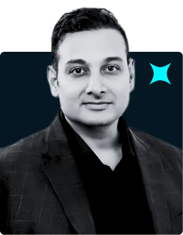 Vineet Budki portrait black and white