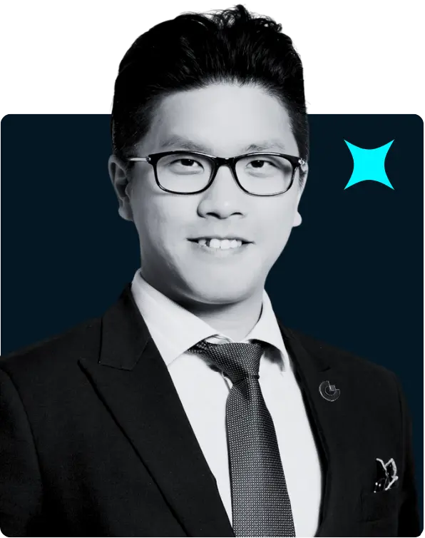 KEVIN LEE portrait black and white
