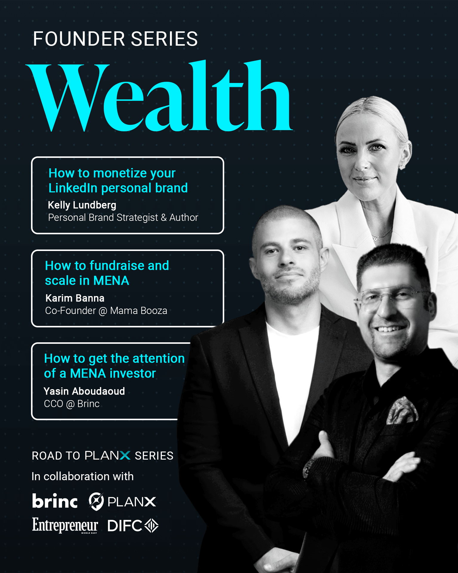 Founder Session: Wealth, a Road to PlanX session